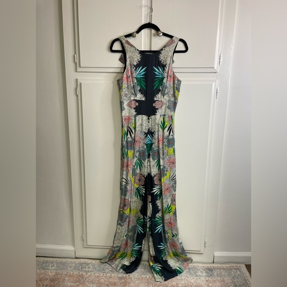 Cory Pants - Floral open back Cory jumpsuit